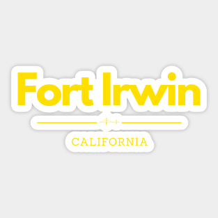 Fort Irwin, California Sticker